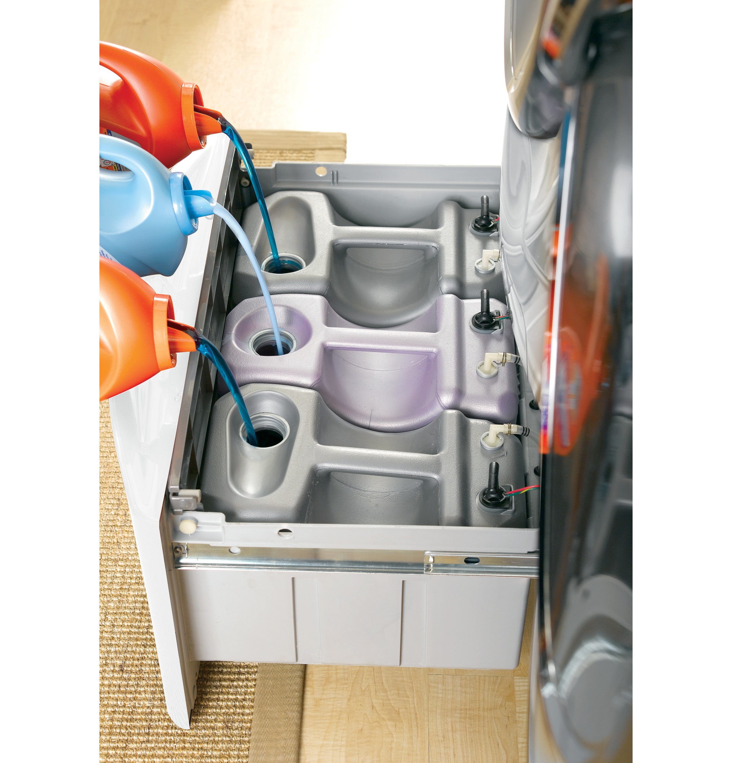 Series 4.3 DOE cu. ft. stainless steel capacity frontload washer with Steam PFWS4600LWW