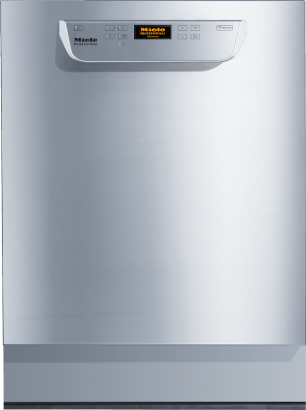 Built‑under fresh water dishwasher ADA compliant, with baskets for hotels, restaurants and catering companies. PG8056U208V