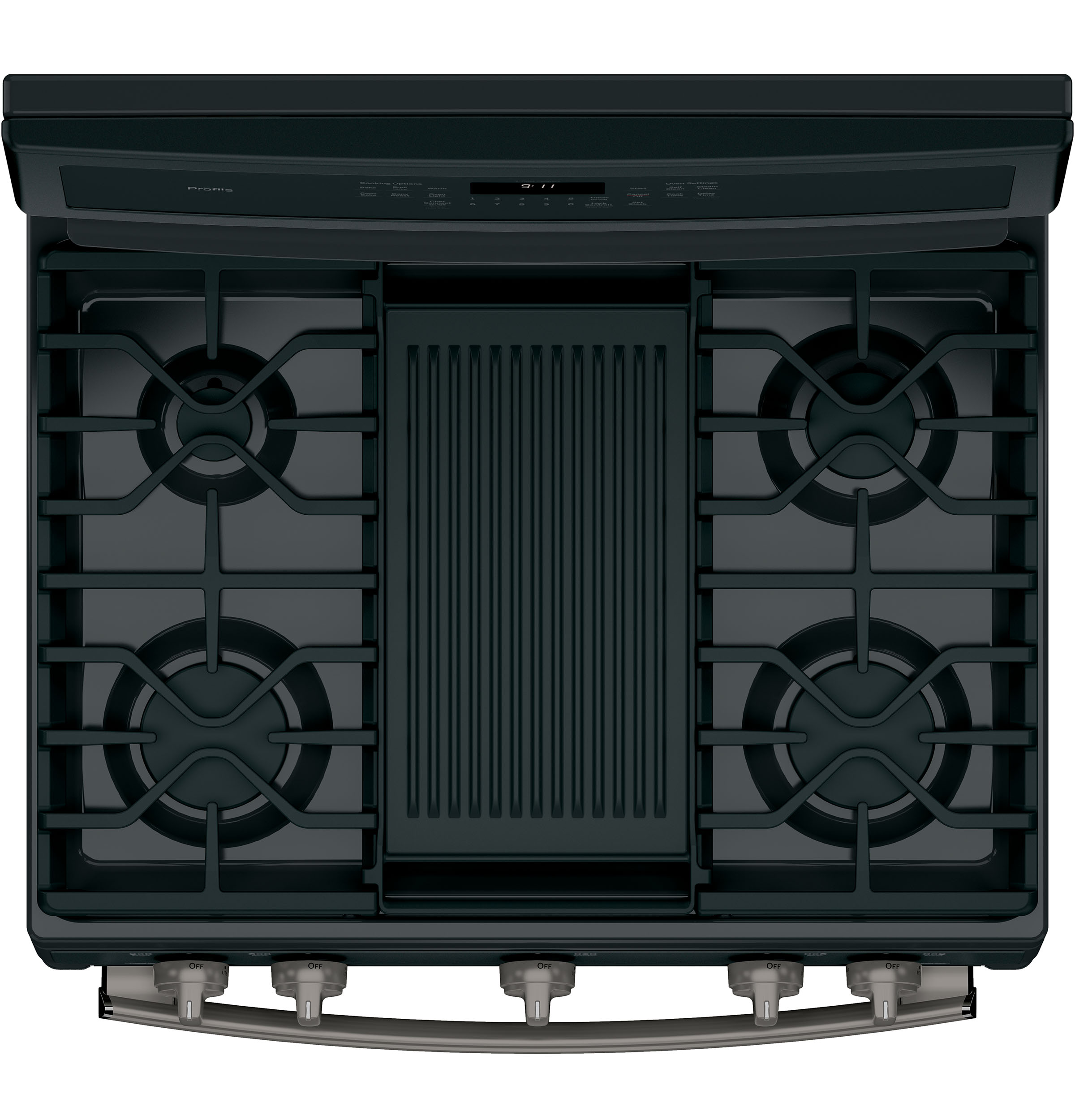 30" Free-Standing Gas Convection Range PGB911FEJDS, product image 5 of 10