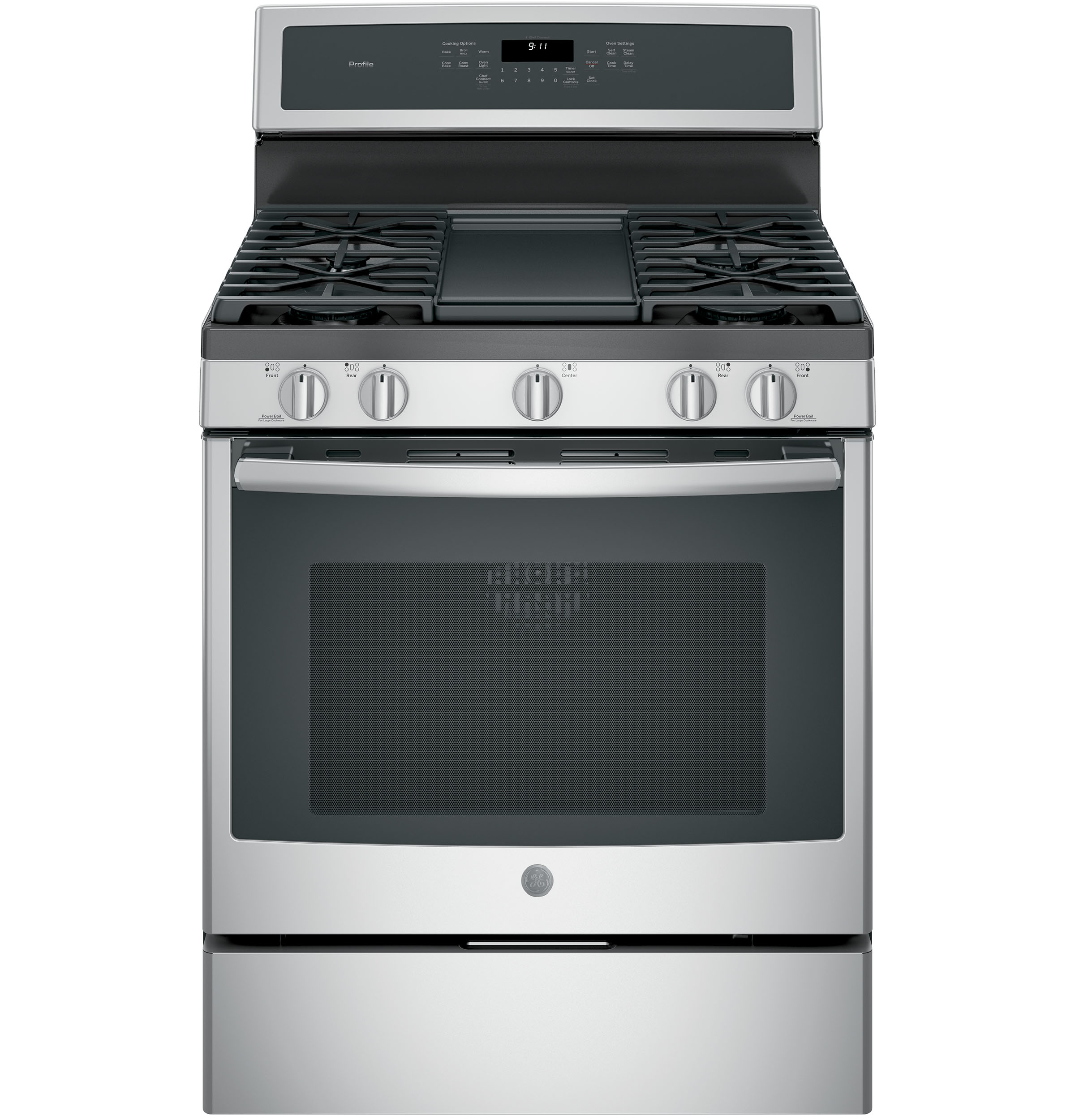 30" Free-Standing Gas Convection Range PGB911SEJSS