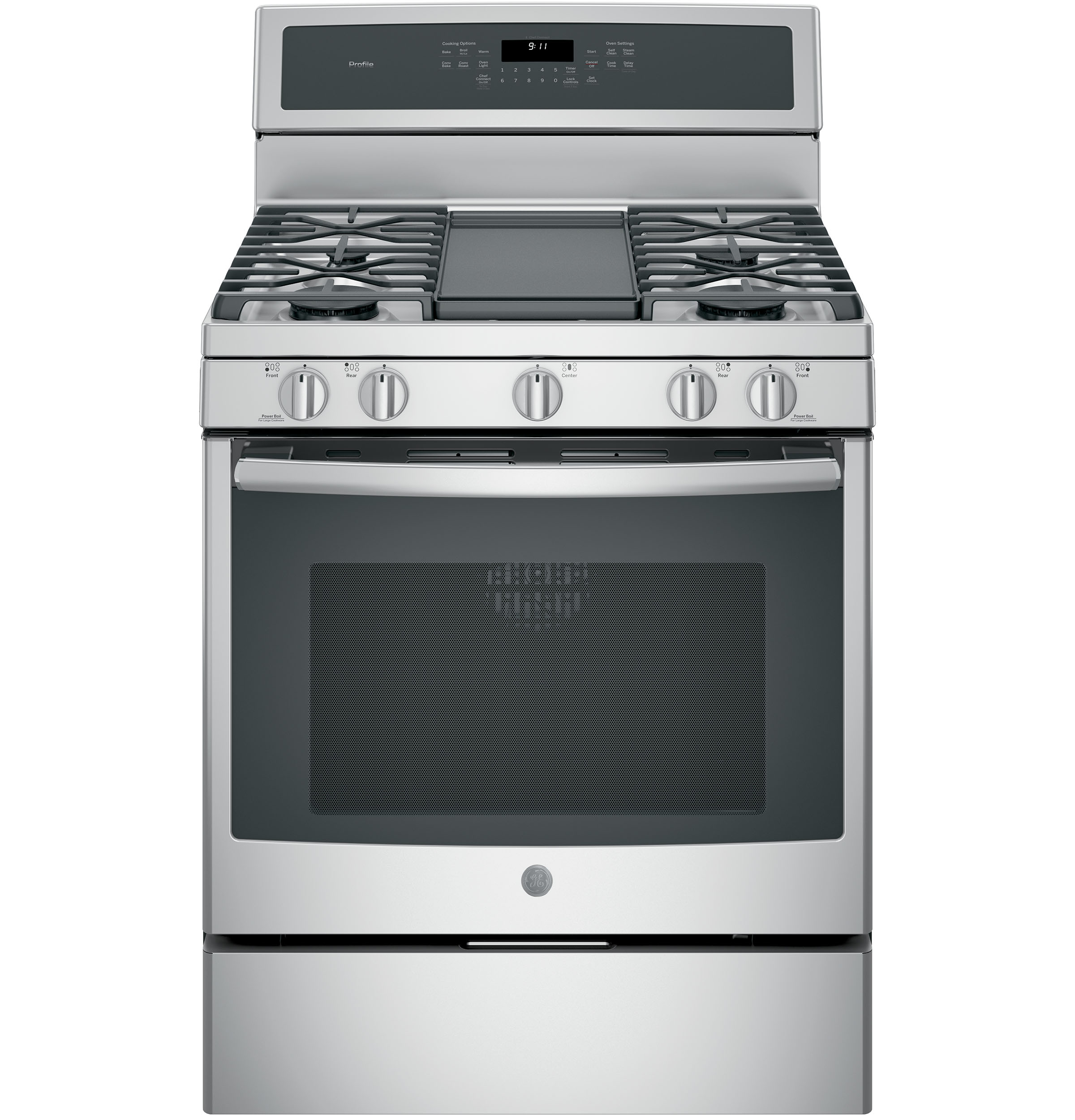 30" Free-Standing Gas Convection Range PGB911ZEJSS, product image 2 of 23
