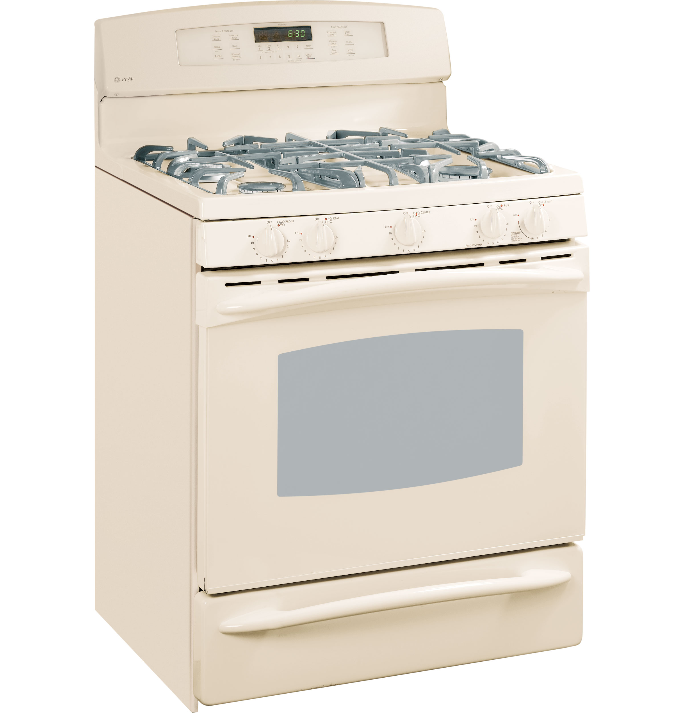 30" Free-Standing Self Clean Convection Gas Range with Warming Drawer PGB916DEMCC