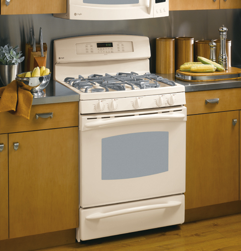 30" Free-Standing Self Clean Convection Gas Range with Warming Drawer PGB916DEMCC, product image 2 of 4