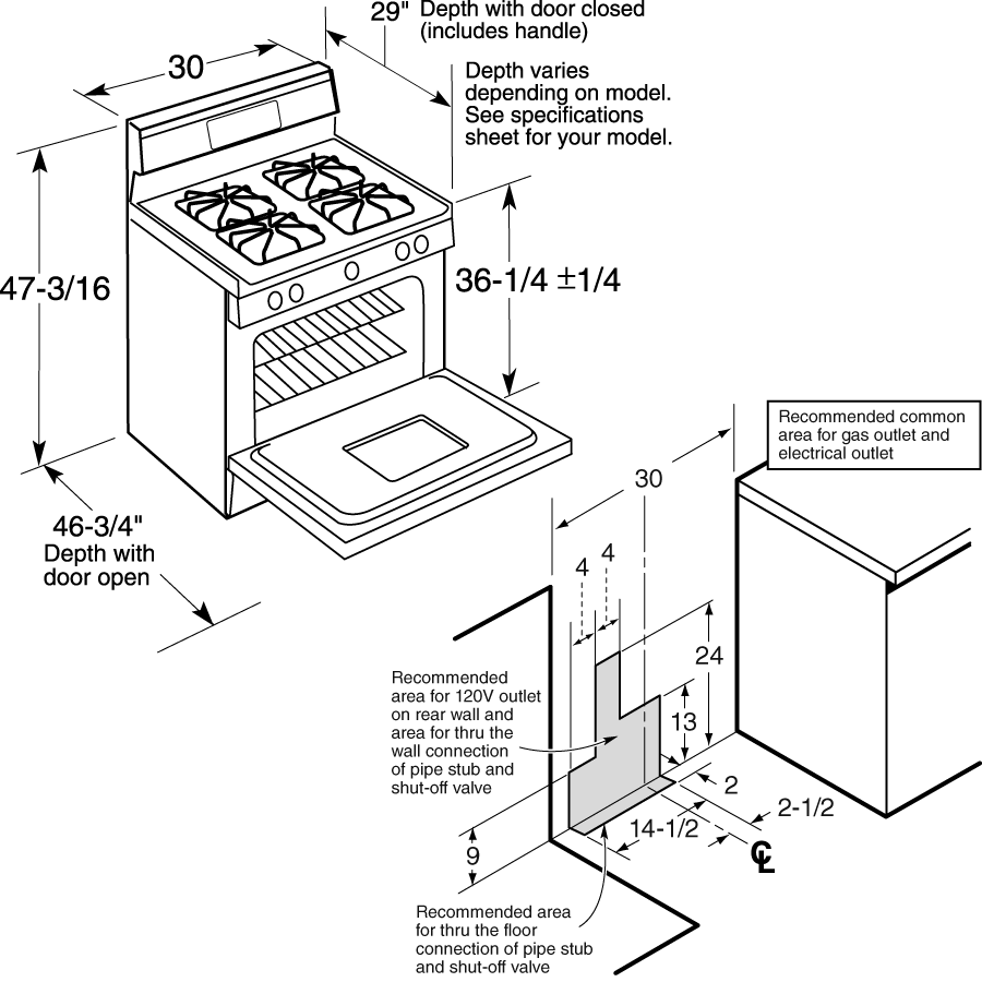 30" Free-Standing Gas Range with Baking Drawer PGB918SEMSS, product image 4 of 4