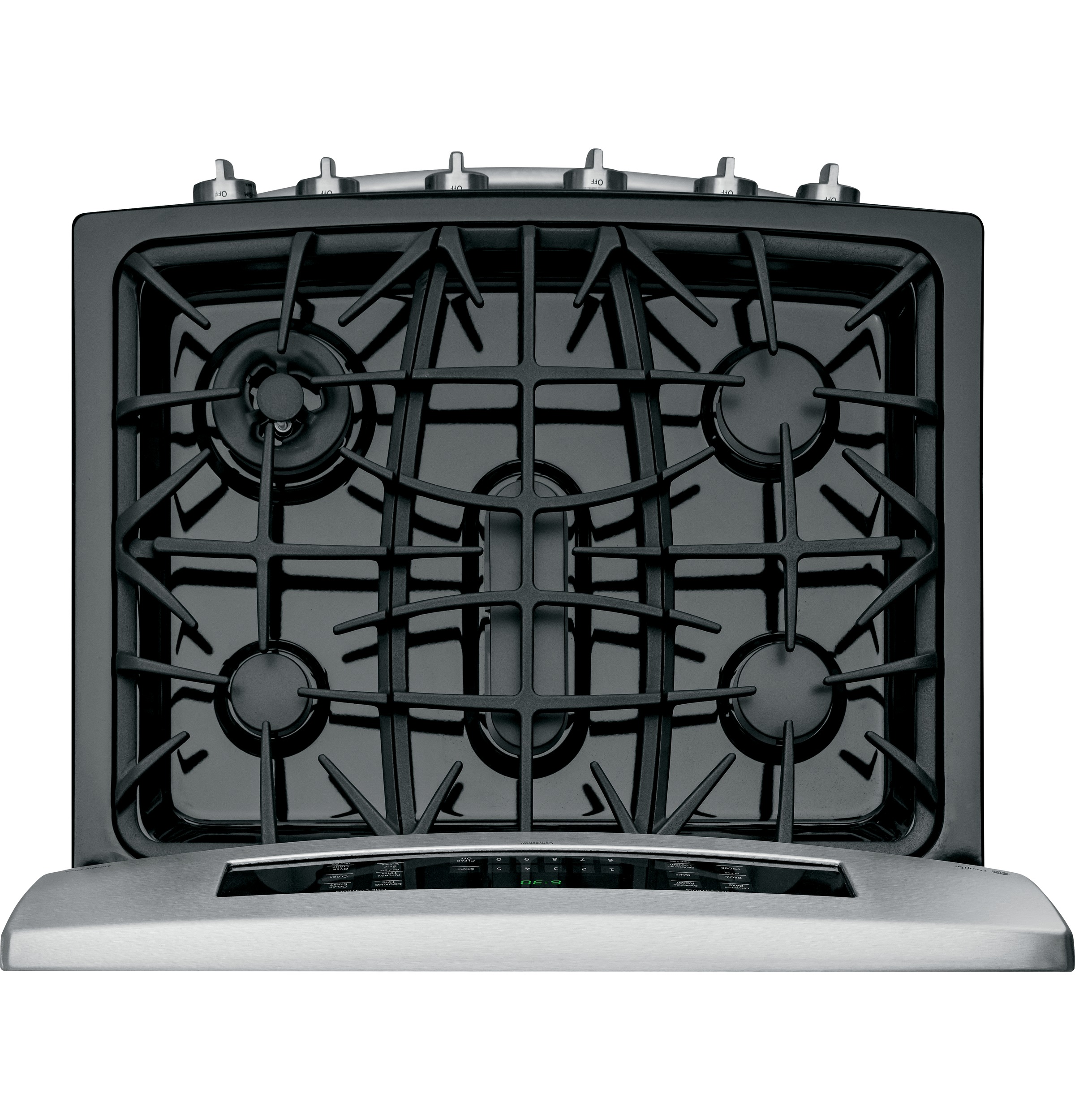 30" Free-Standing Self Clean Gas Range with Baking Drawer PGB930SETSS, product image 2 of 8