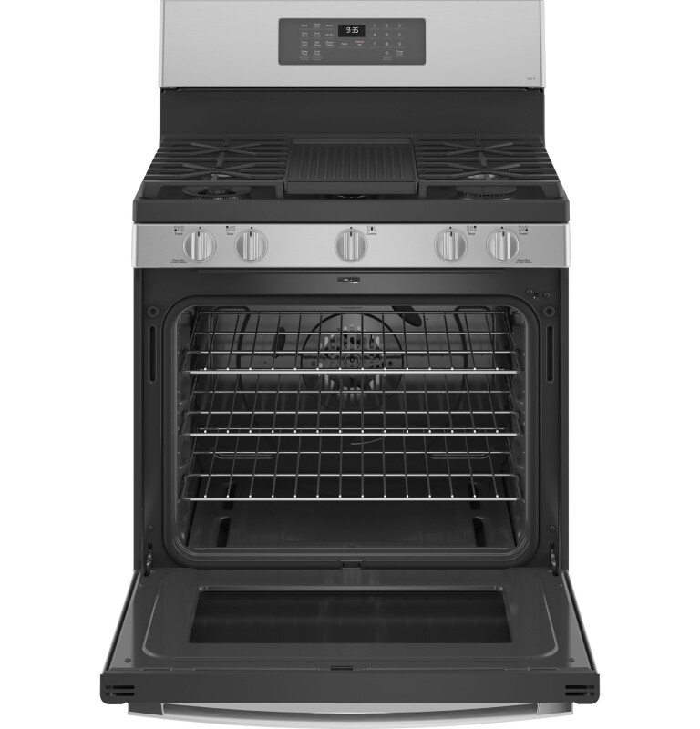 Smart 30" Free-Standing Self Clean Gas Fingerprint Resistant Range with No Preheat Air Fry view 2