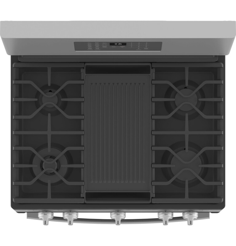 Smart 30" Free-Standing Self Clean Gas Fingerprint Resistant Range with No Preheat Air Fry view 5