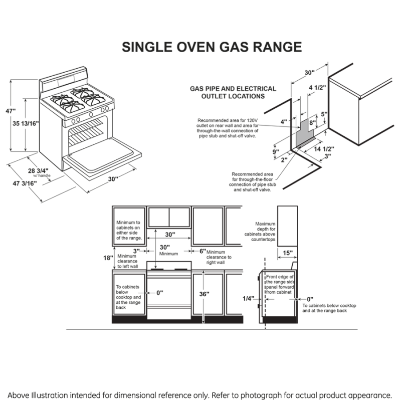 Smart 30" Free-Standing Self Clean Gas Fingerprint Resistant Range with No Preheat Air Fry view 15