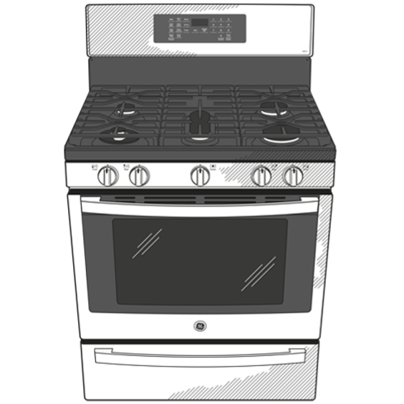 Smart 30" Free-Standing Self Clean Gas Fingerprint Resistant Range with No Preheat Air Fry view 16