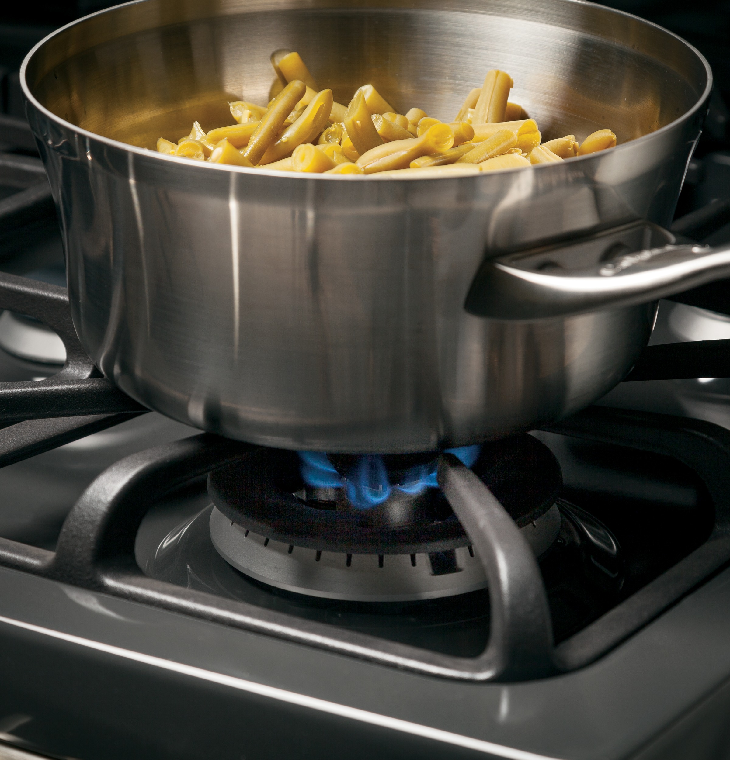 Series 30" Free-Standing Self Clean Gas Range with Warming Drawer PGB940SEHSS, product image 12 of 16