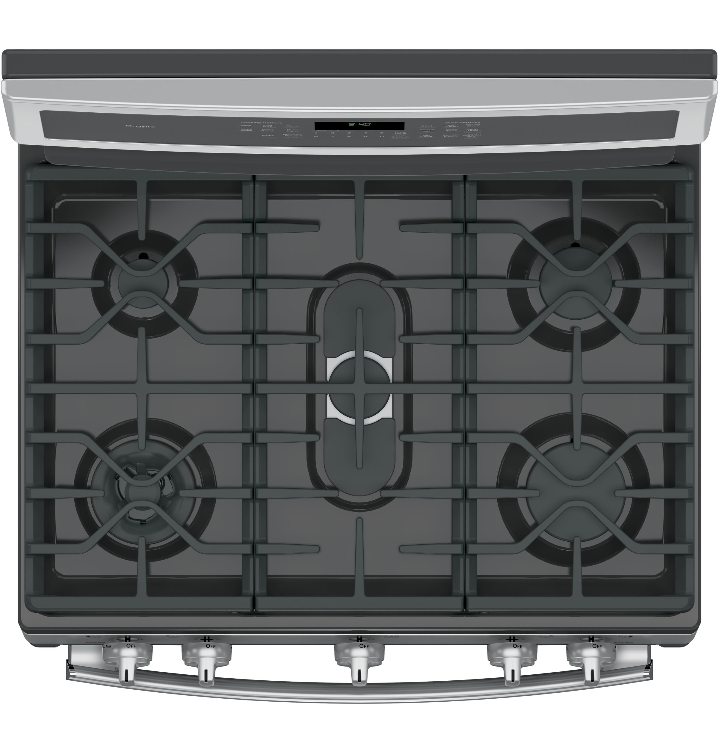 30" Smart Free-Standing Gas Convection Range with Warming Drawer PGB940SEJSS, product image 6 of 28