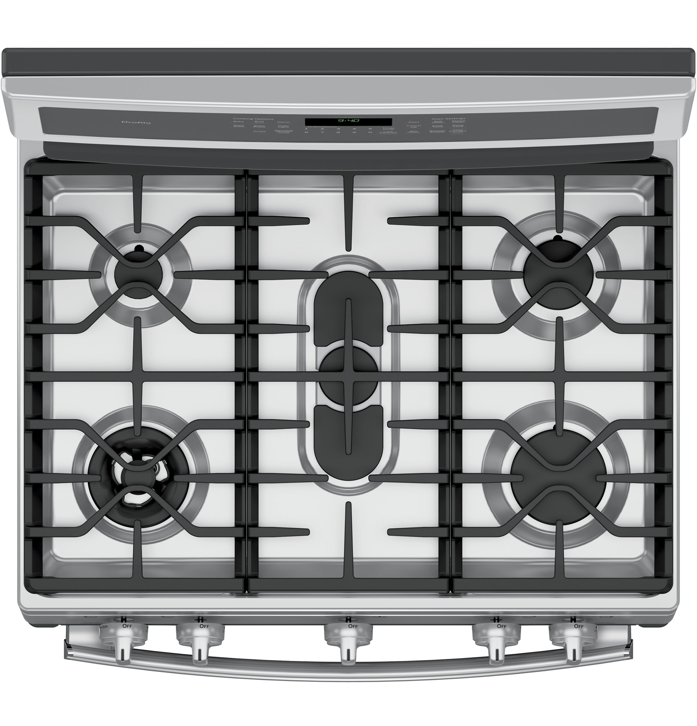 Series 30" Free-Standing Gas Convection Range with Warming Drawer PGB940ZEJSS, product image 5 of 25