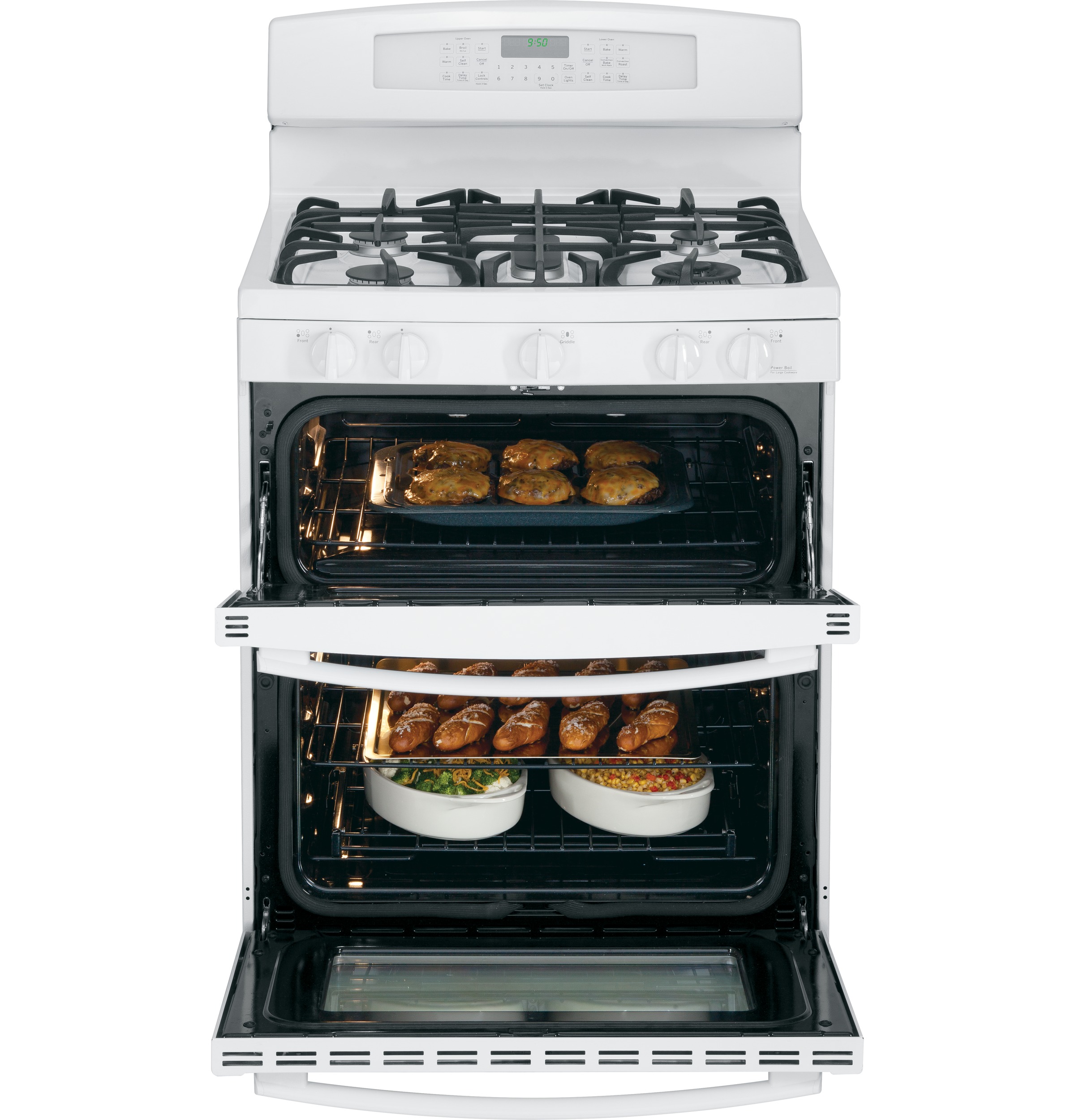 GE Profile Gas Double Oven Range - Thumbnail 4