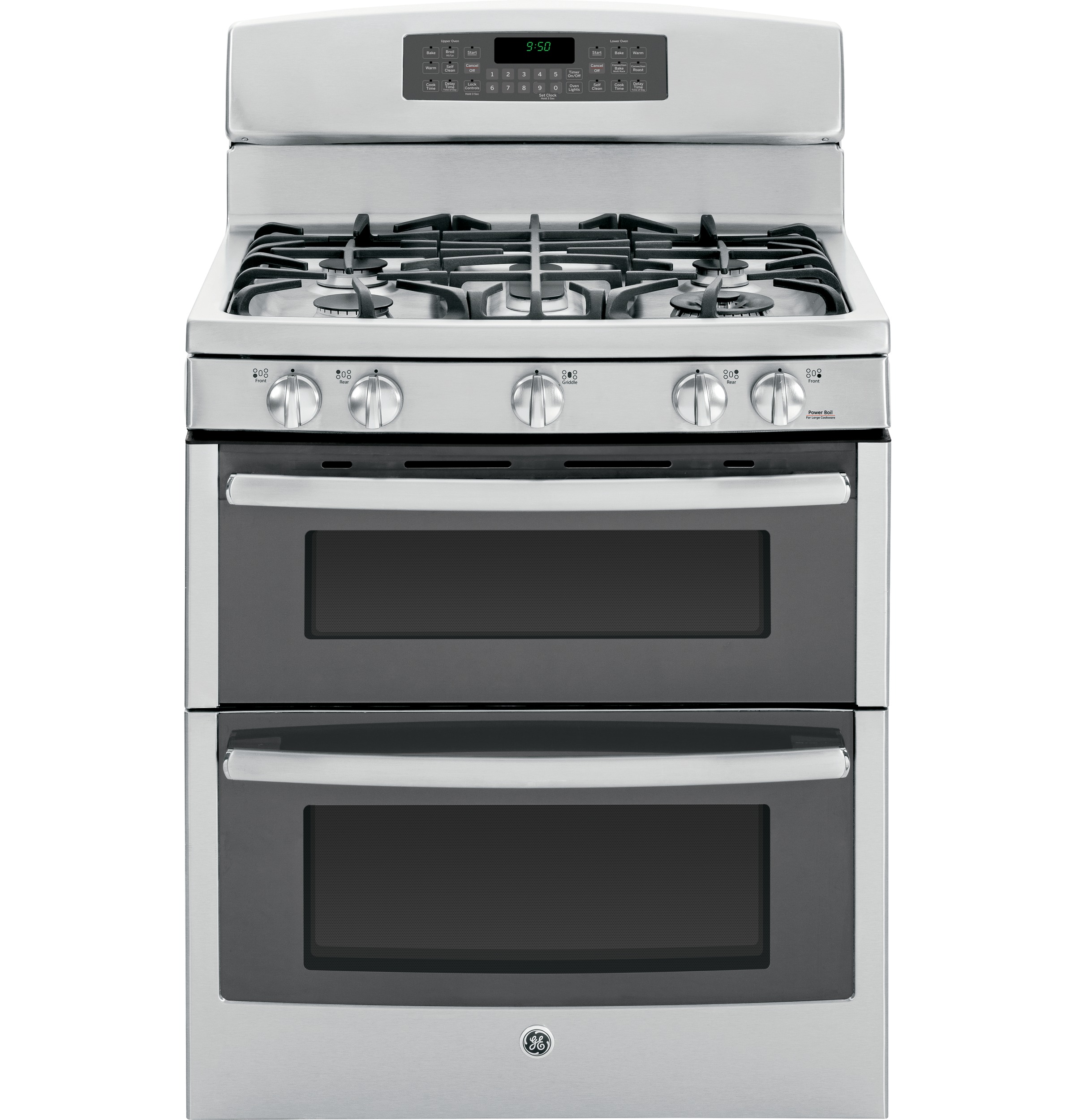 Series 30" Free-Standing Gas Double Oven with Convection Range PGB950SEFSS