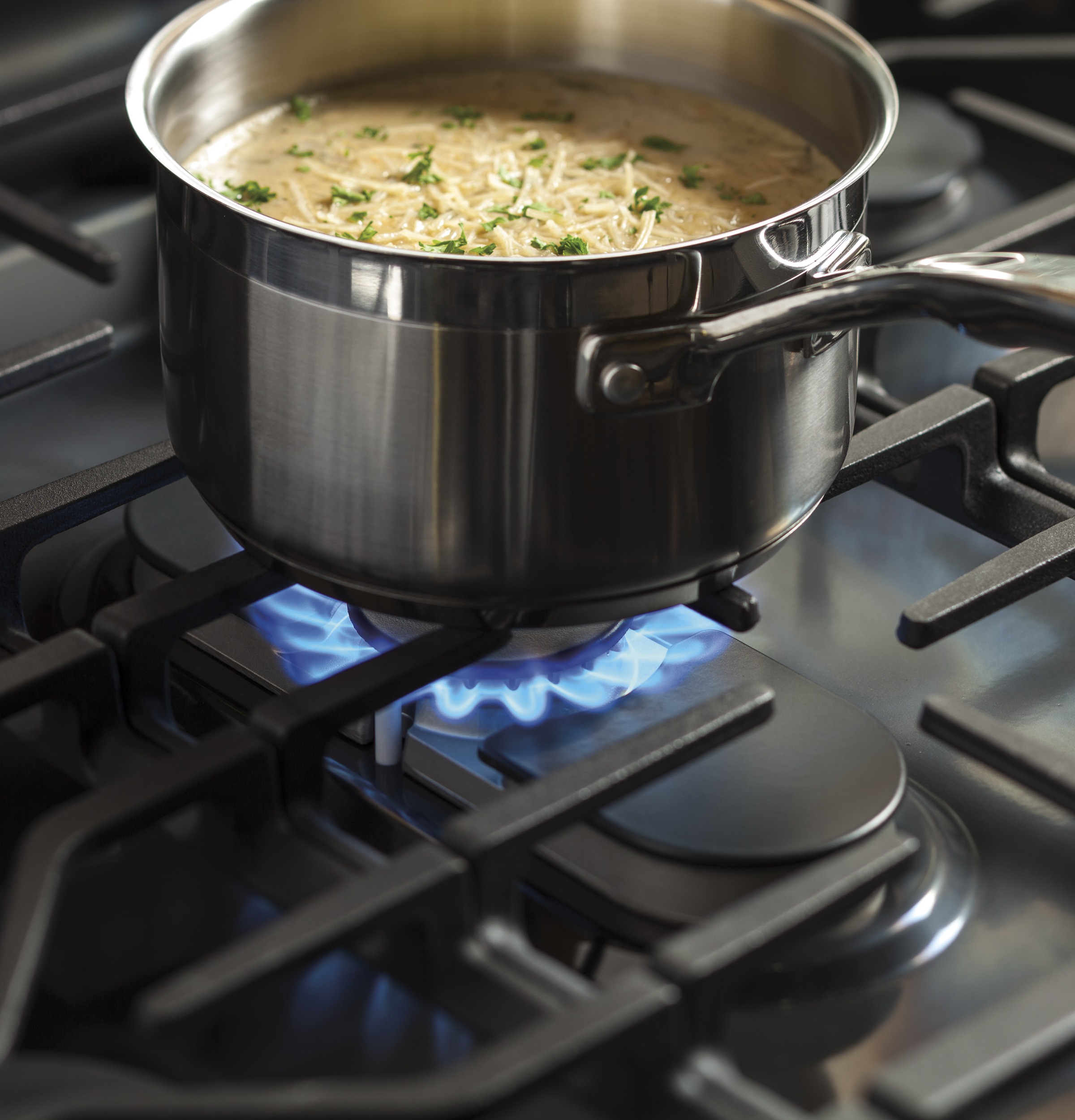 30" Free-Standing Gas Double Oven Convection Range PGB960SEJSS