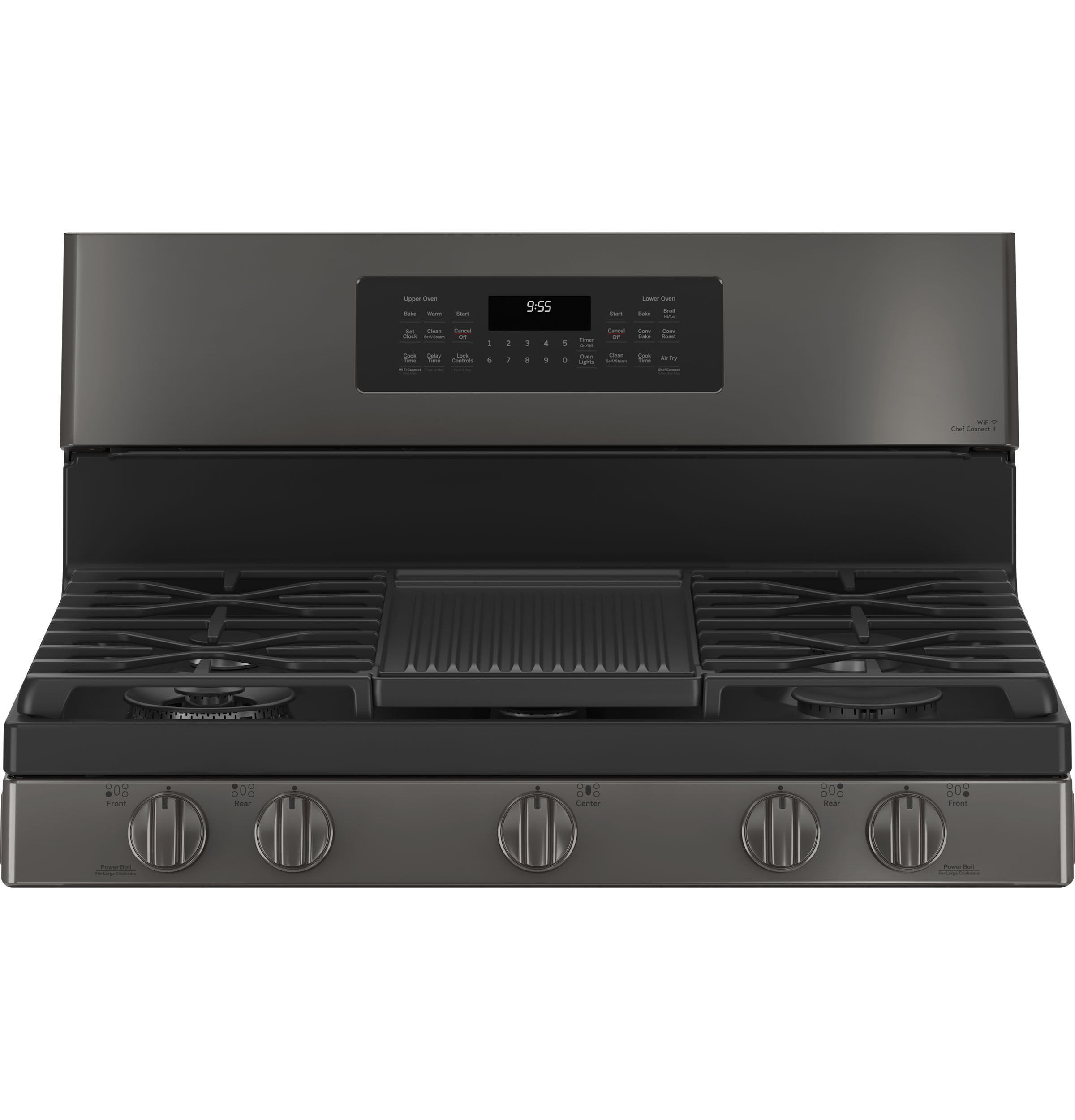 30" Free-Standing Gas Double Oven Convection Range with No Preheat Air Fry view 4