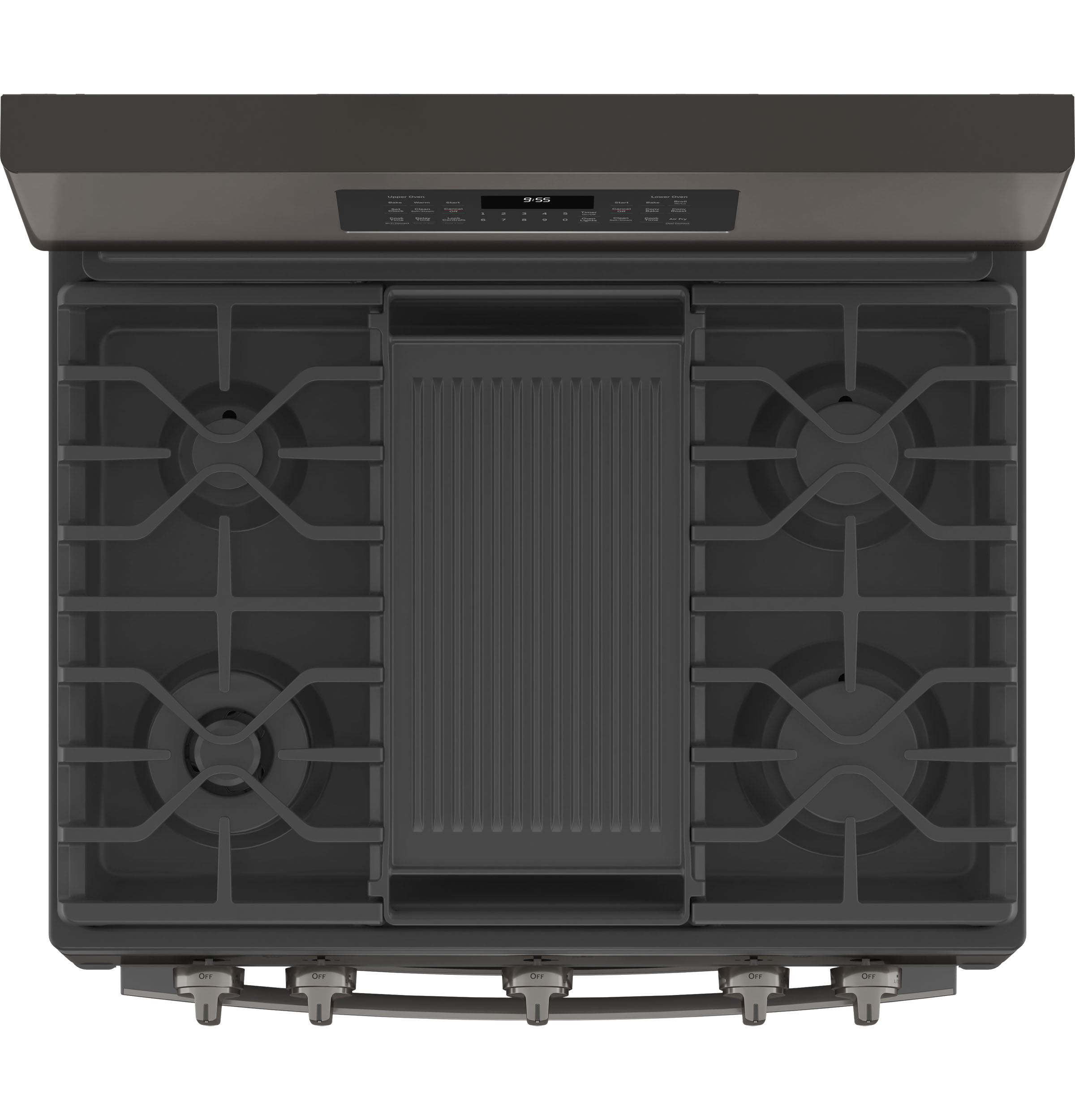 30" Free-Standing Gas Double Oven Convection Range with No Preheat Air Fry view 5