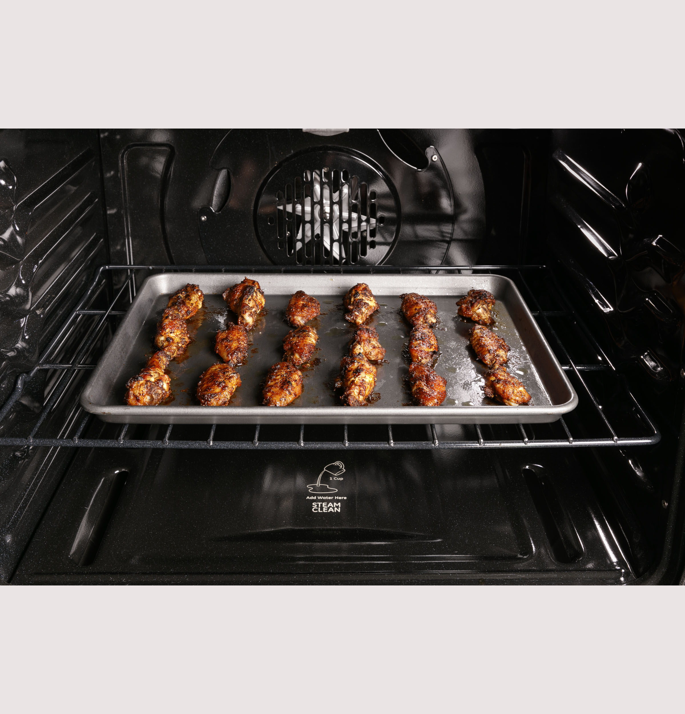 30" Free-Standing Gas Double Oven Convection Range with No Preheat Air Fry view 9