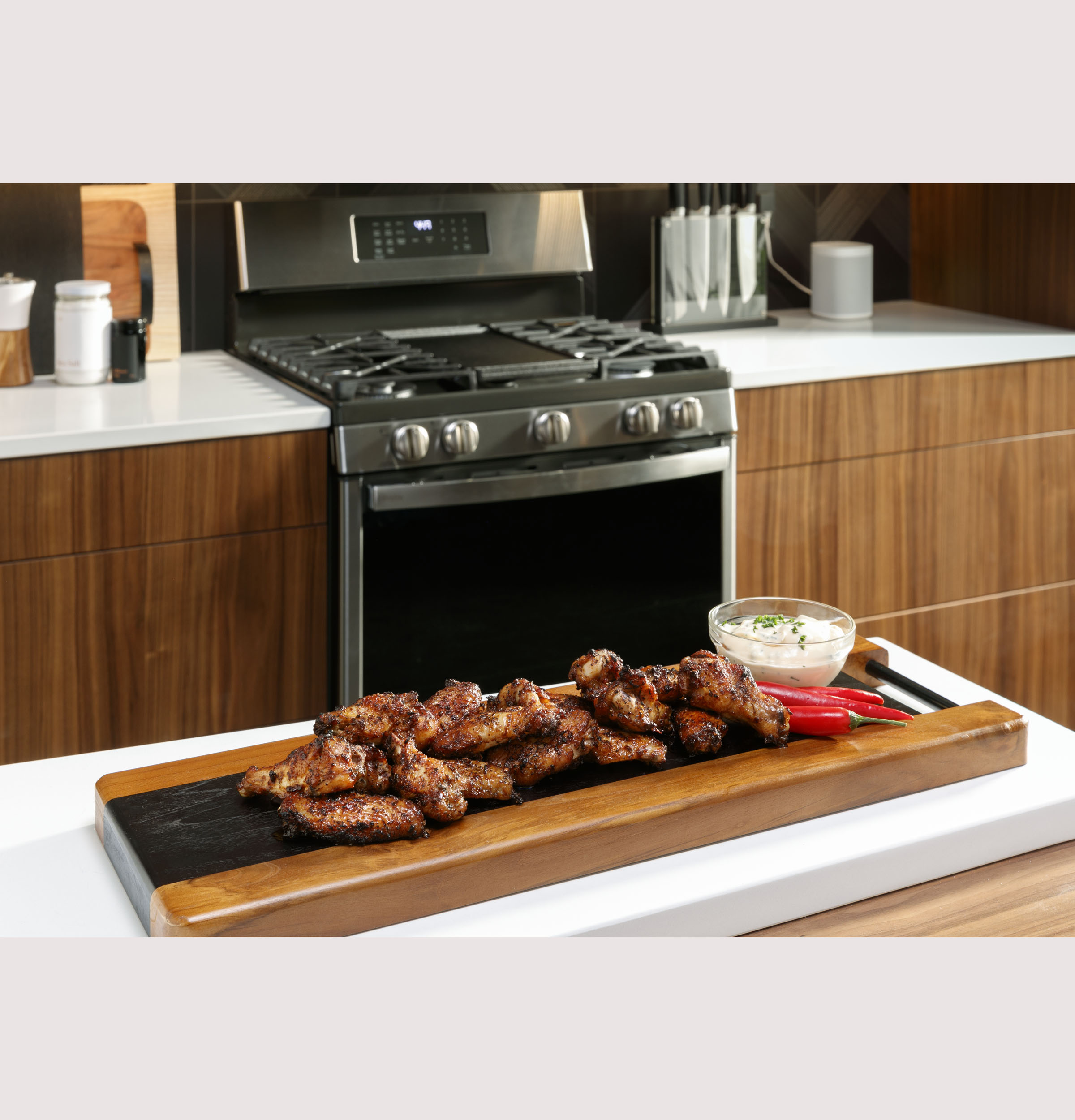 30" Free-Standing Gas Double Oven Convection Range with No Preheat Air Fry view 12