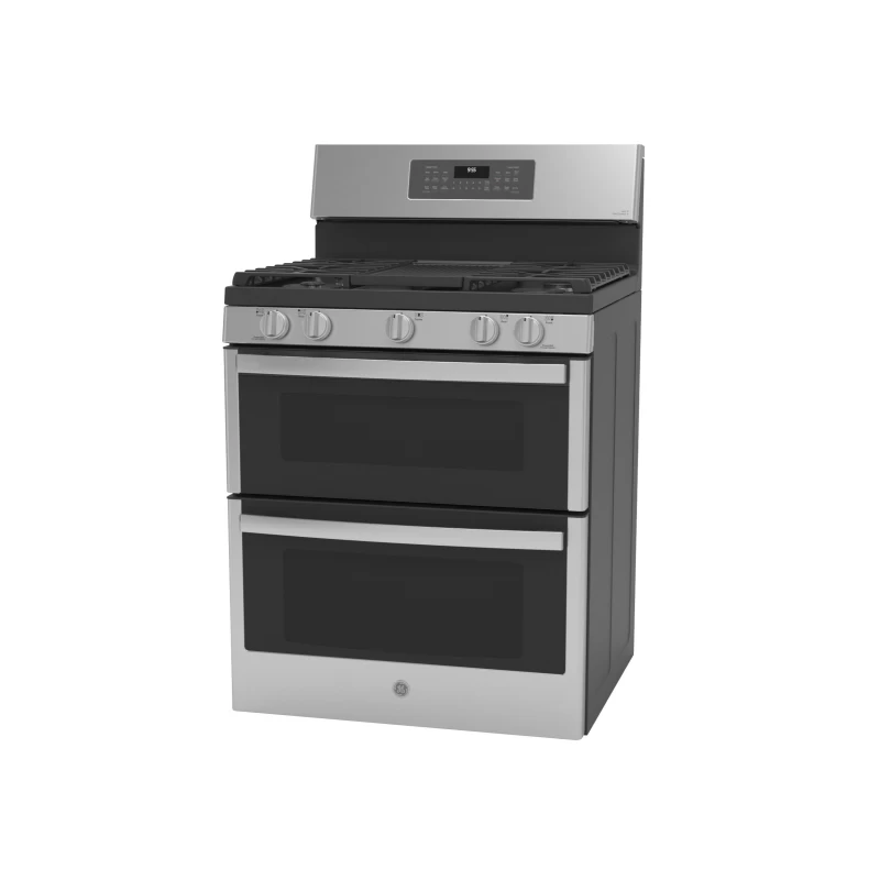 30" Free-Standing Gas Double Oven Convection Fingerprint Resistant Range with No Preheat Air Fry view 4