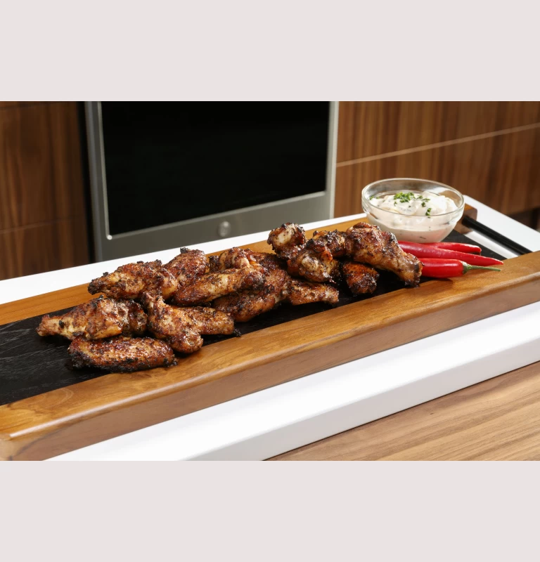 30" Free-Standing Gas Double Oven Convection Fingerprint Resistant Range with No Preheat Air Fry view 5