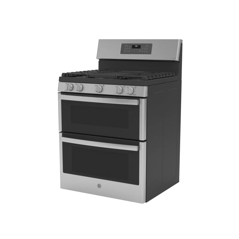 30" Free-Standing Gas Double Oven Convection Fingerprint Resistant Range with No Preheat Air Fry view 7