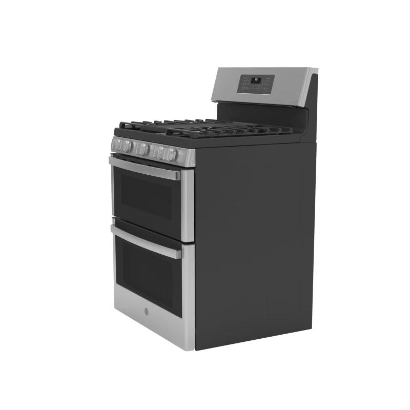 30" Free-Standing Gas Double Oven Convection Fingerprint Resistant Range with No Preheat Air Fry view 9