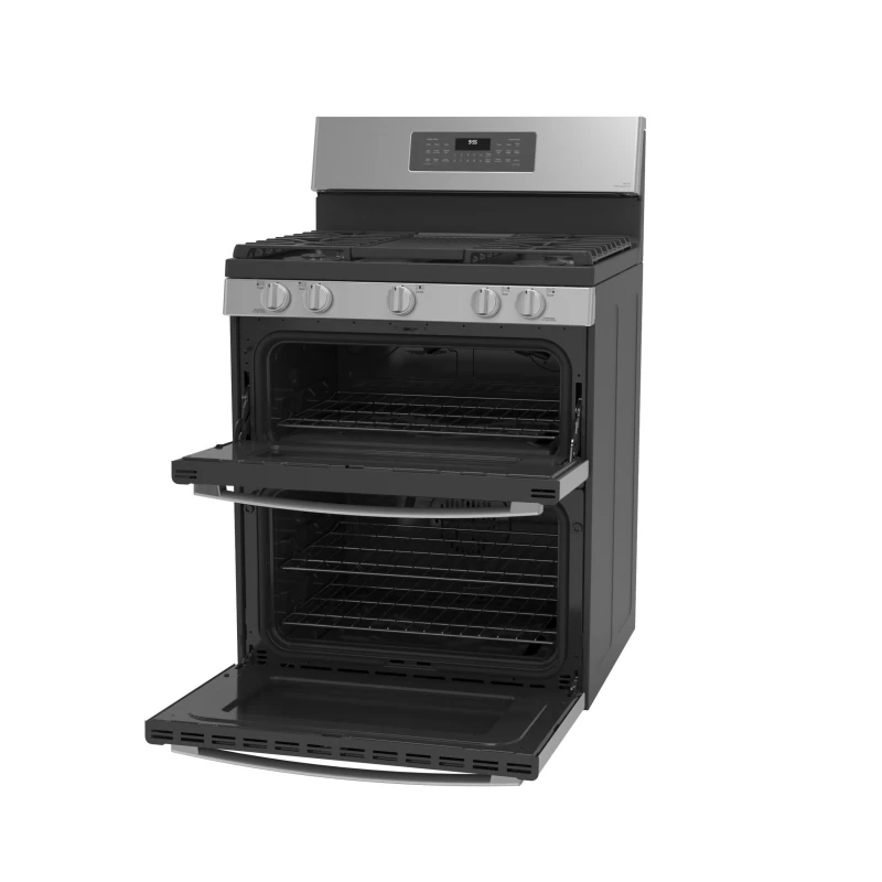 30" Free-Standing Gas Double Oven Convection Fingerprint Resistant Range with No Preheat Air Fry view 26