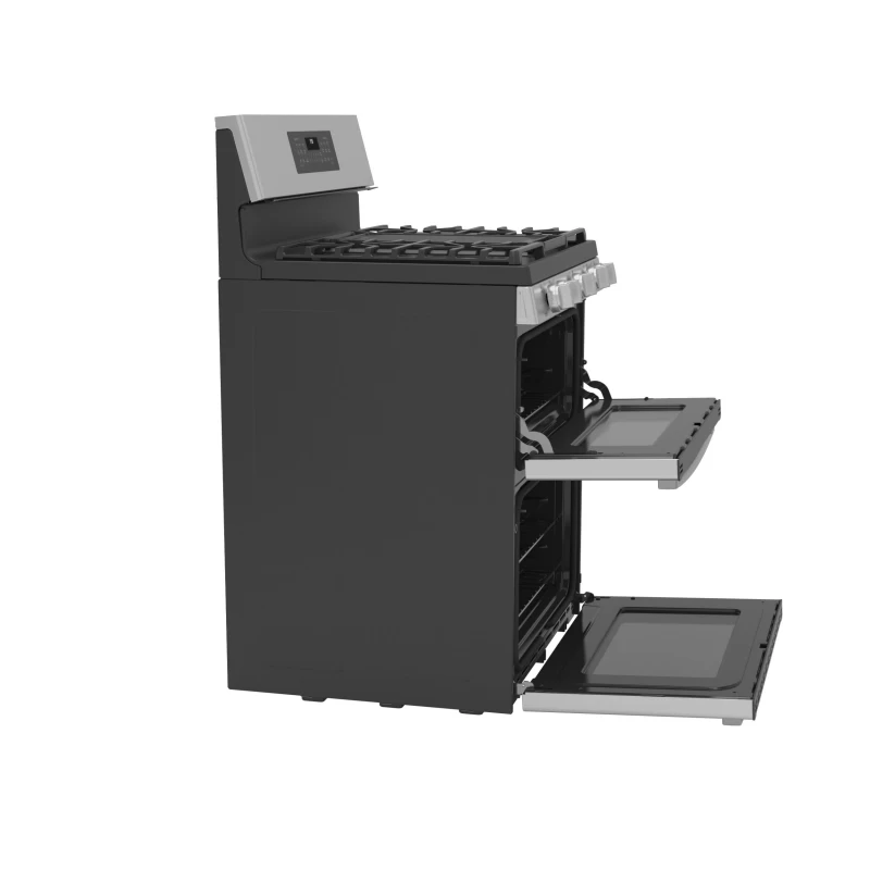 30" Free-Standing Gas Double Oven Convection Fingerprint Resistant Range with No Preheat Air Fry view 46