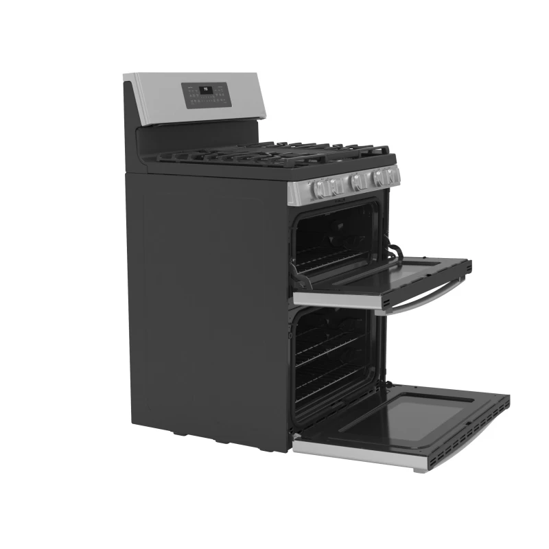 30" Free-Standing Gas Double Oven Convection Fingerprint Resistant Range with No Preheat Air Fry view 51