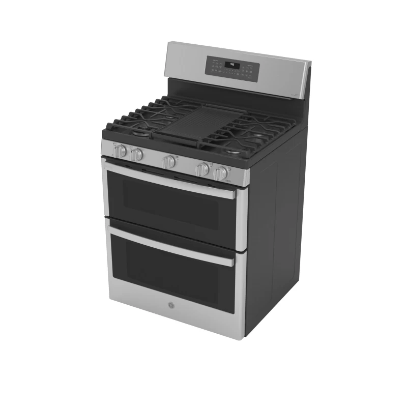 30" Free-Standing Gas Double Oven Convection Fingerprint Resistant Range with No Preheat Air Fry view 54