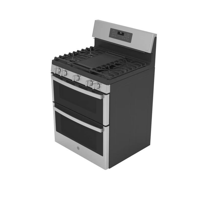 30" Free-Standing Gas Double Oven Convection Fingerprint Resistant Range with No Preheat Air Fry view 55