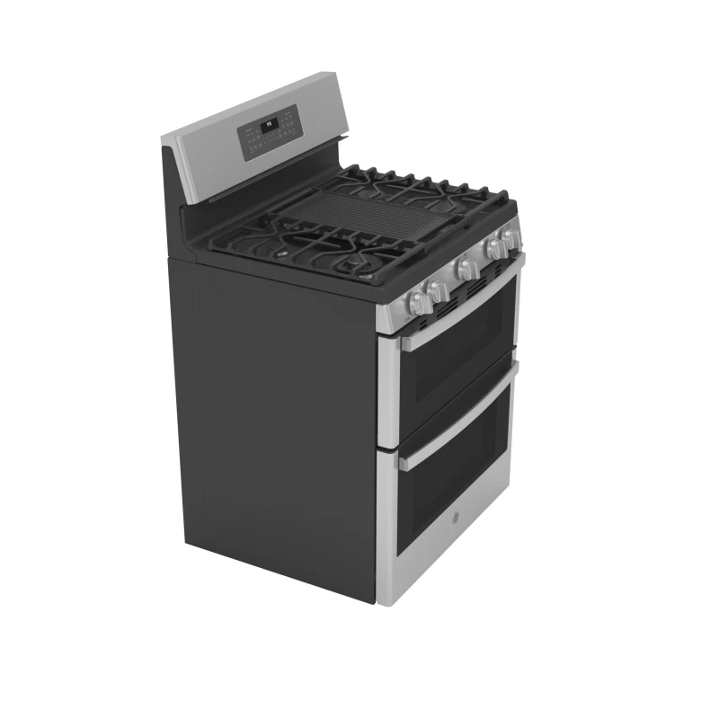 30" Free-Standing Gas Double Oven Convection Fingerprint Resistant Range with No Preheat Air Fry view 72