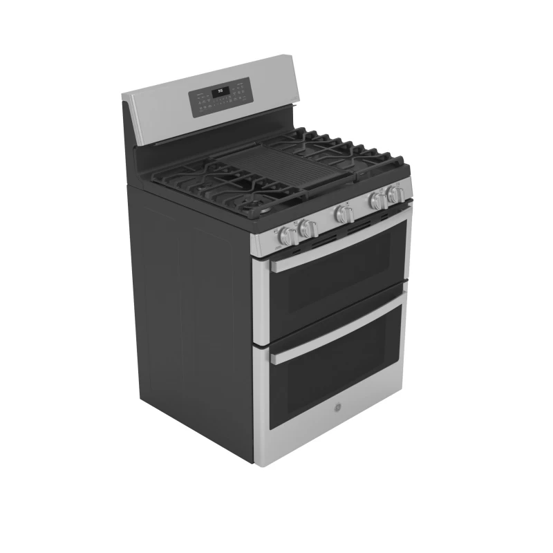 30" Free-Standing Gas Double Oven Convection Fingerprint Resistant Range with No Preheat Air Fry view 74