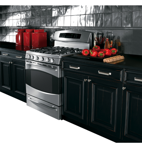 30" Free-Standing Gas Range with Baking Drawer PGB975SEMSS, product image 6 of 9