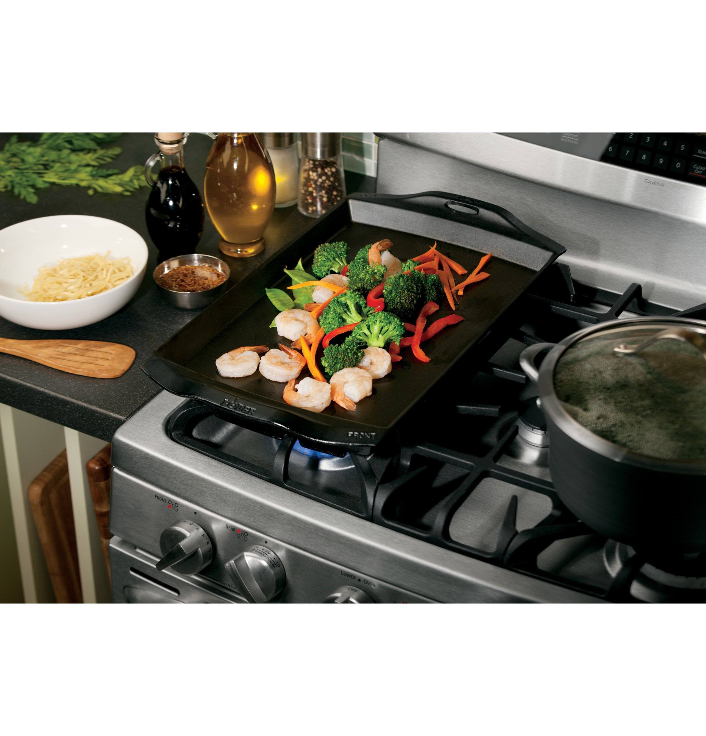 30" Free-Standing Range with Baking Drawer PGB980SETSS, product image 10 of 13