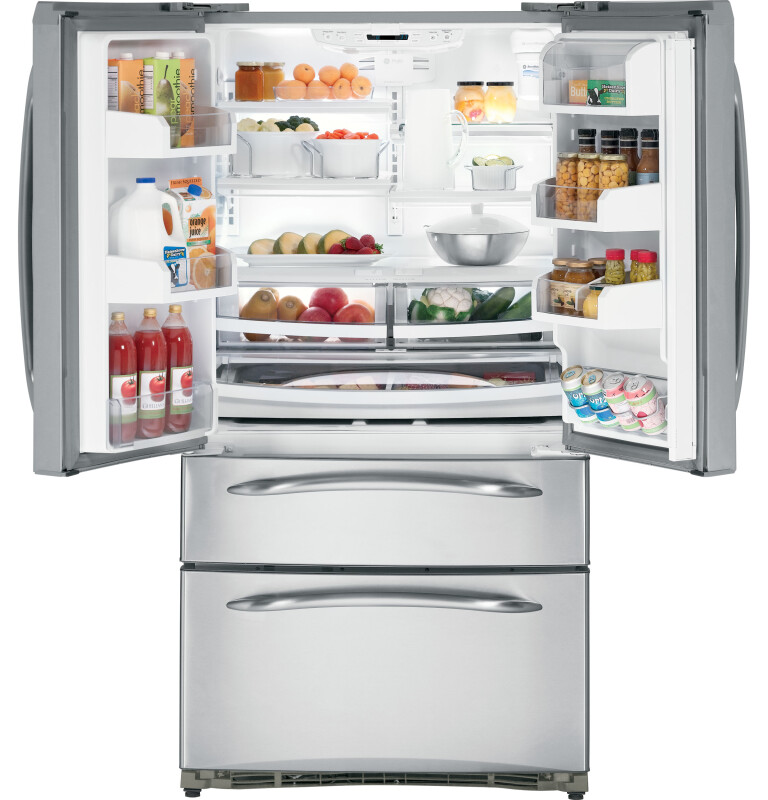 GE Profile 20.7 Cu. Ft. Refrigerator with Armoire Styling Stainless Steel PGCS1NFYSS Picture 1