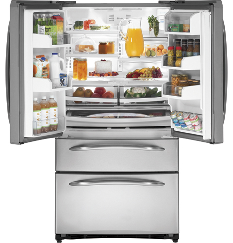 Counter-Depth 20.6 Cu. Ft. Refrigerator with Armoire Styling PGCS1PJZSS