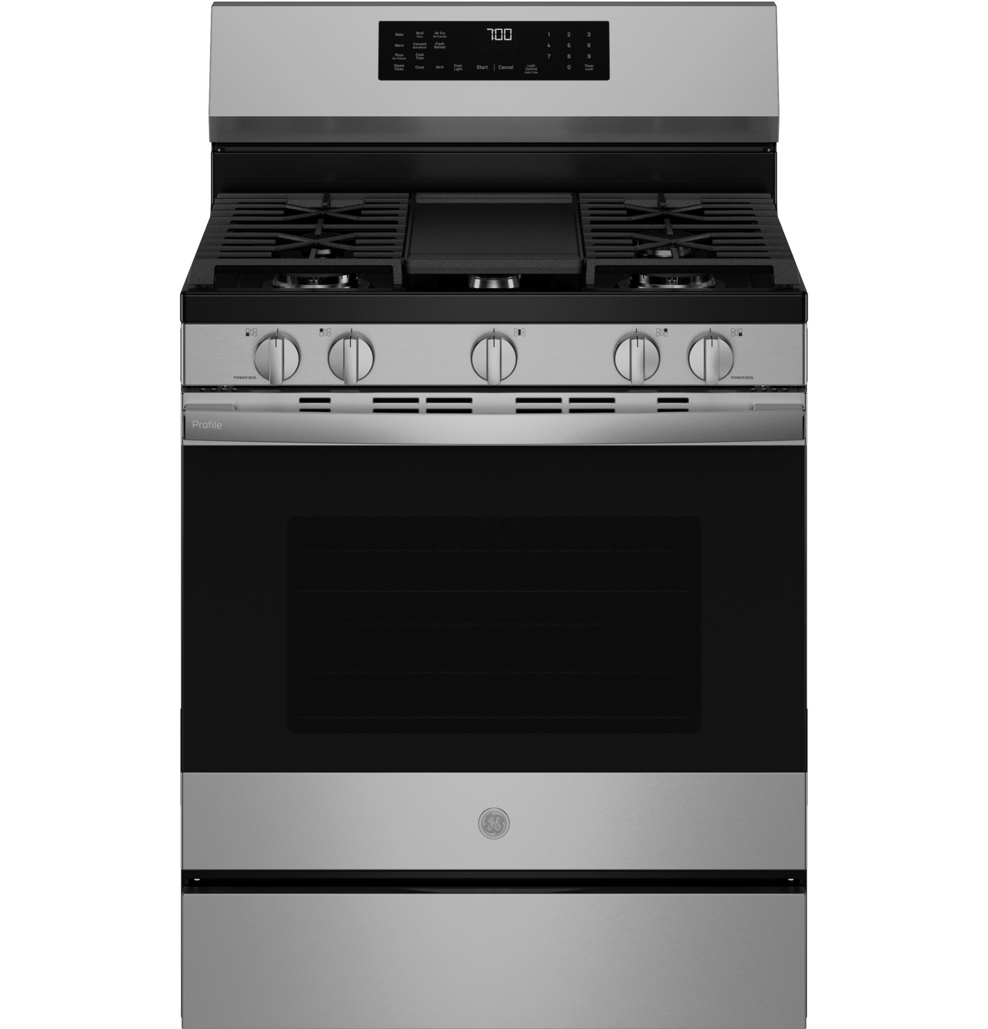 30” Smart Free-Standing Gas Convection Range with No Preheat Air Fry and EasyWash Oven Tray view 39