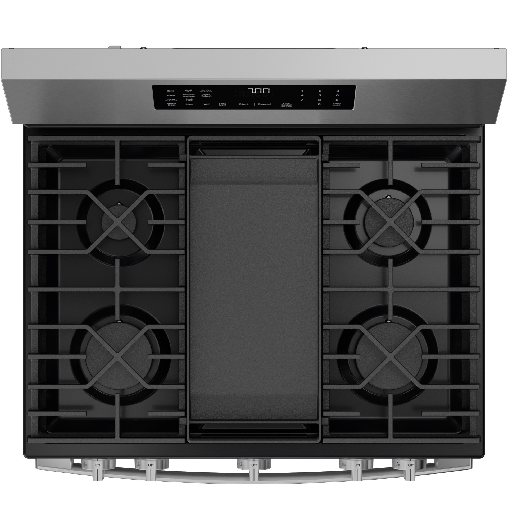 30” Smart Free-Standing Gas Convection Range with No Preheat Air Fry and EasyWash Oven Tray view 55