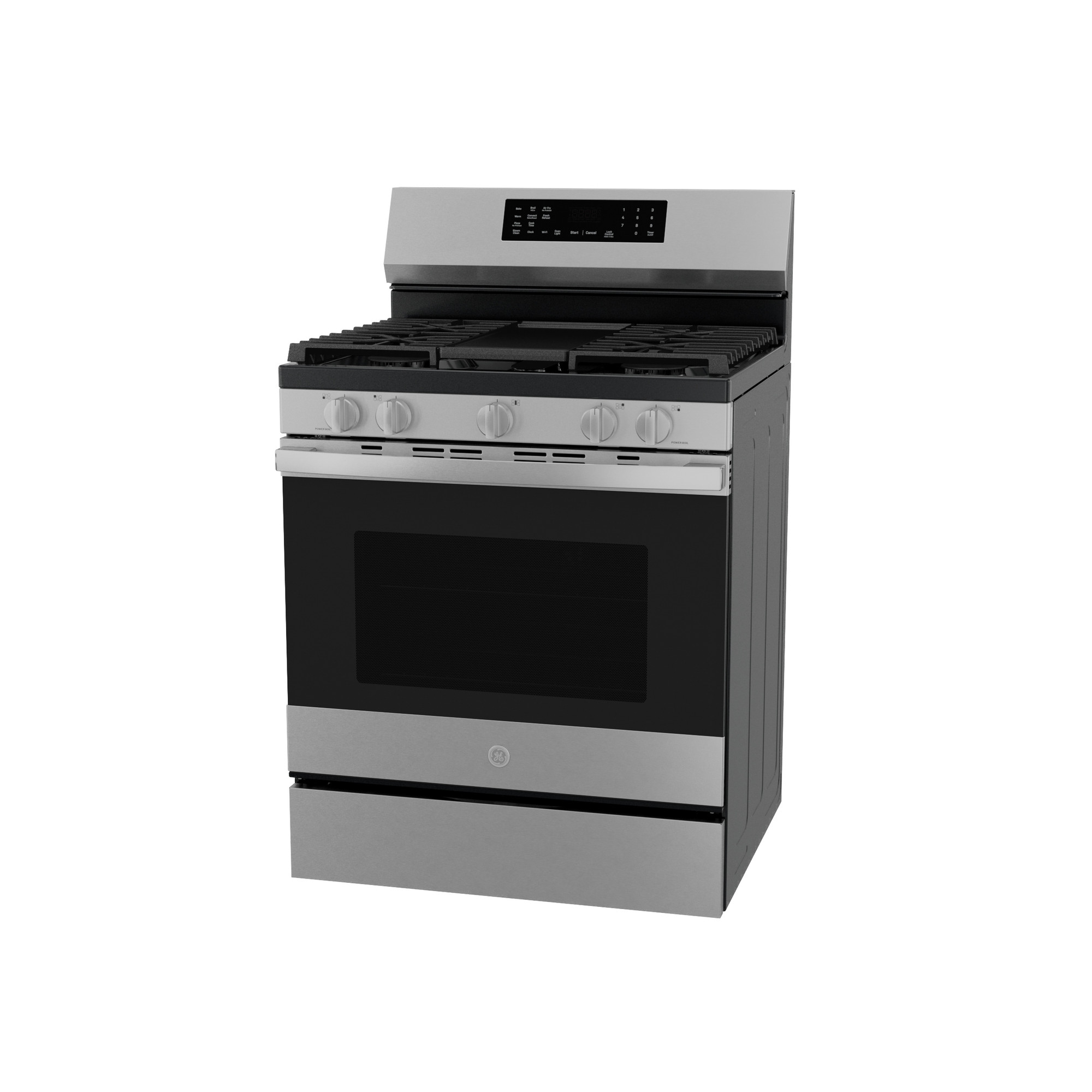 30” Smart Free-Standing Gas Convection Range with No Preheat Air Fry and EasyWash Oven Tray view 66