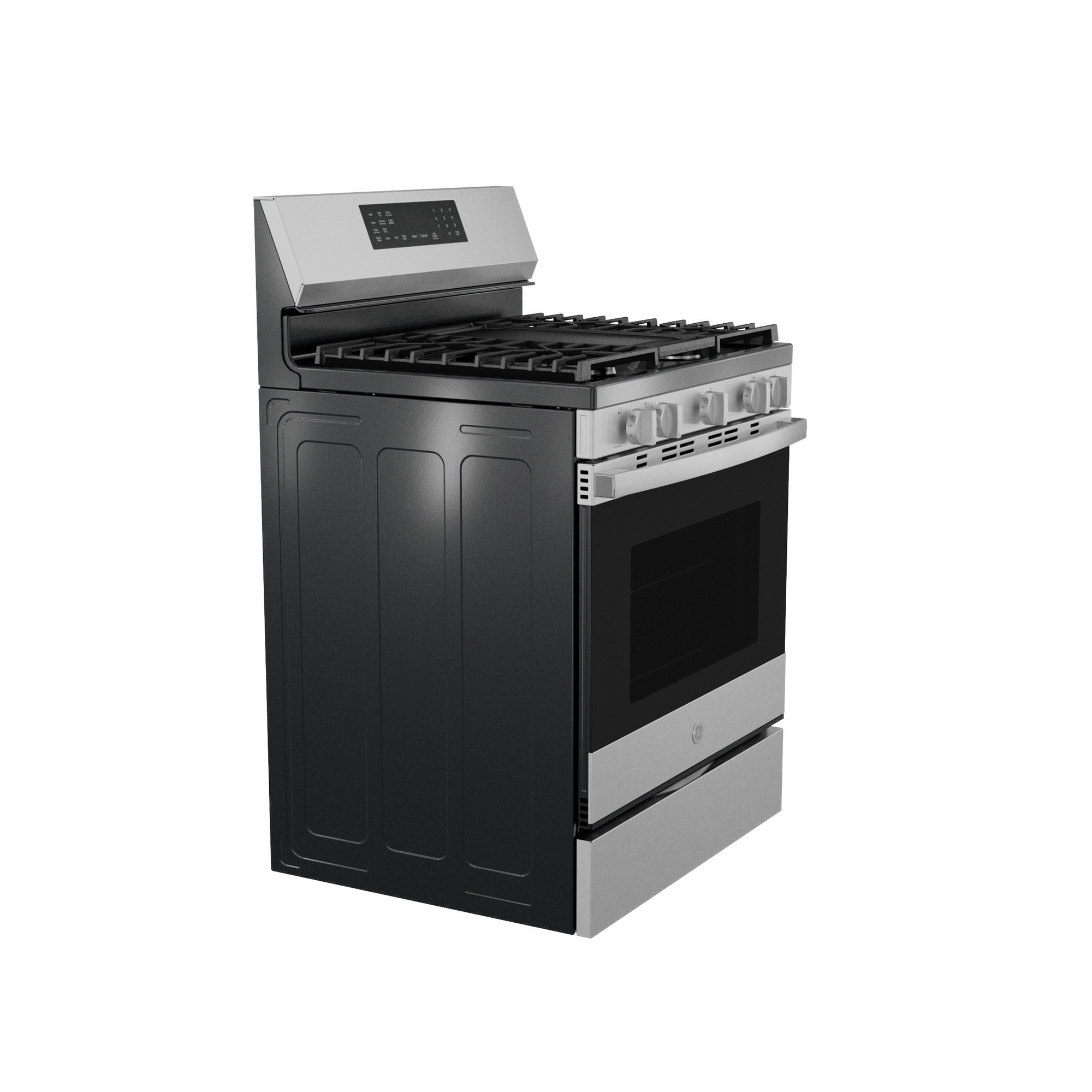 30” Smart Free-Standing Gas Convection Range with No Preheat Air Fry and EasyWash Oven Tray view 2