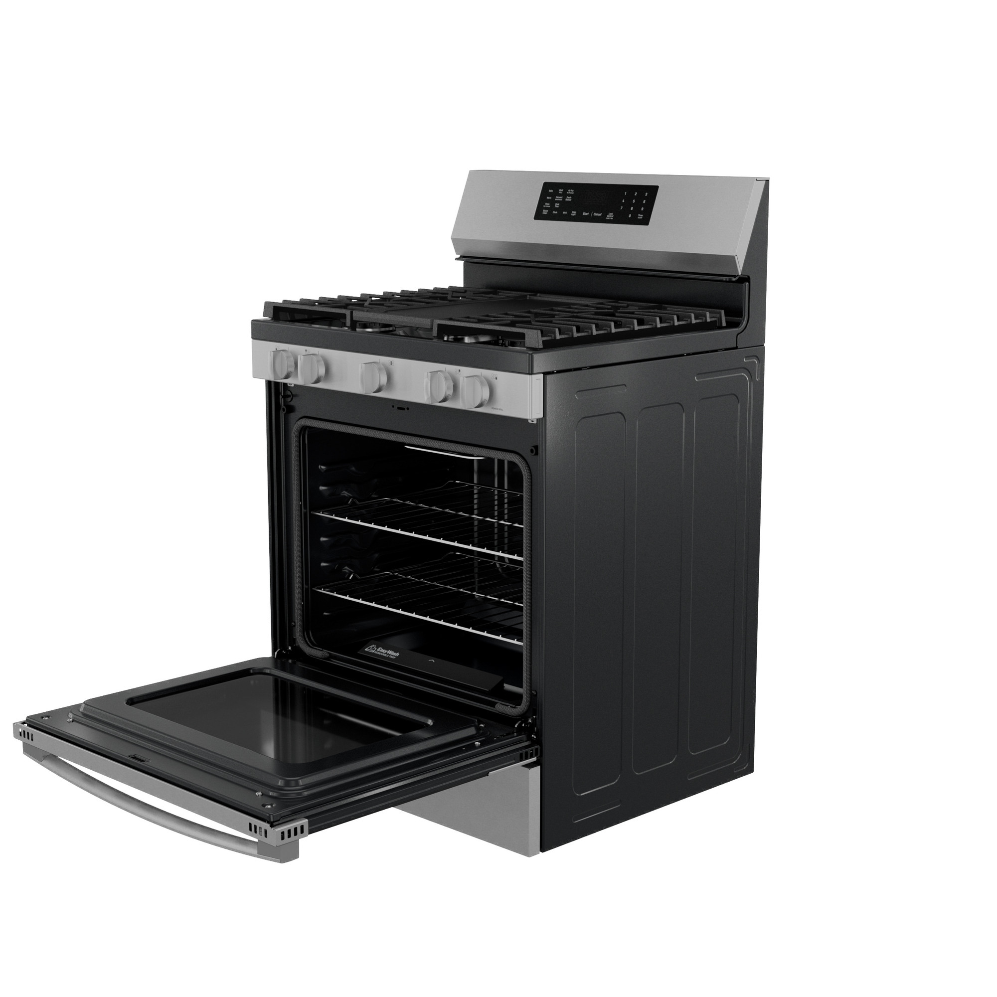 30” Smart Free-Standing Gas Convection Range with No Preheat Air Fry and EasyWash Oven Tray view 18