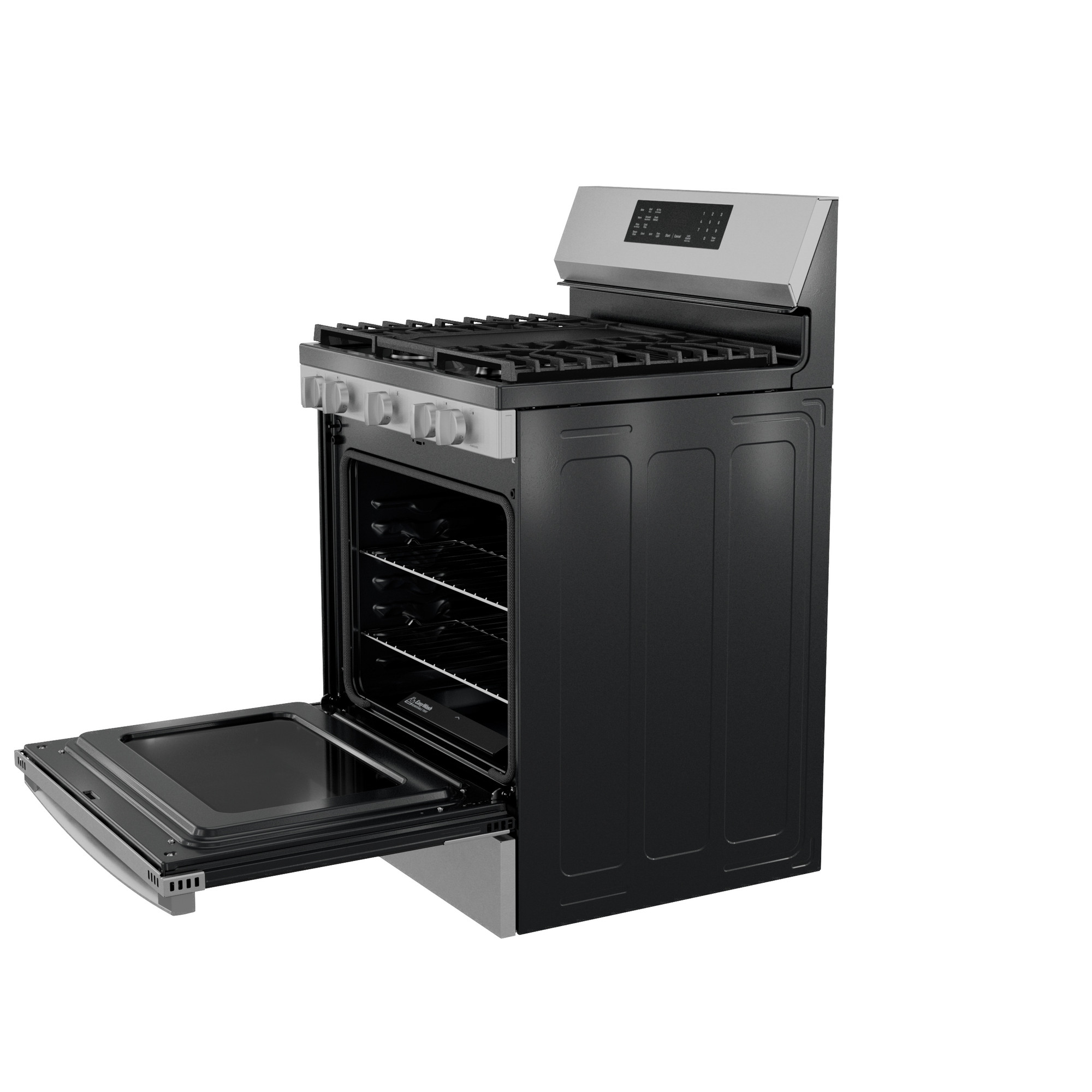 30” Smart Free-Standing Gas Convection Range with No Preheat Air Fry and EasyWash Oven Tray view 10
