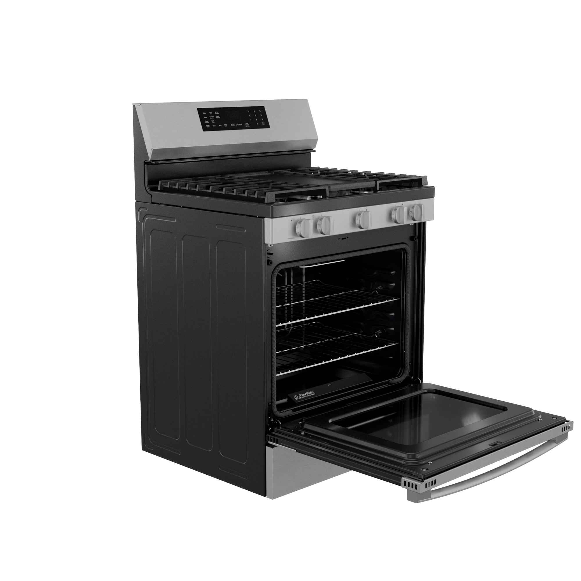 30” Smart Free-Standing Gas Convection Range with No Preheat Air Fry and EasyWash Oven Tray view 23