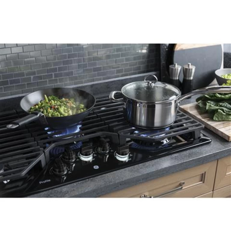 36" Built-In Gas Cooktop PGP7036DLBB
