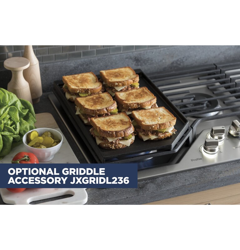 36" Built-In Gas Cooktop with Five Burners view 13