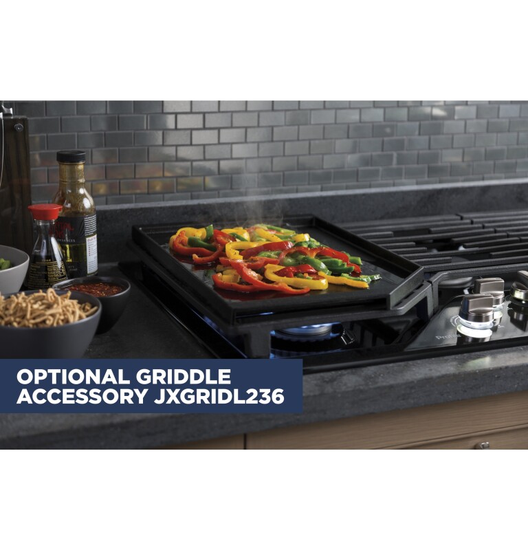 36" Built-In Gas Cooktop with Five Burners view 7