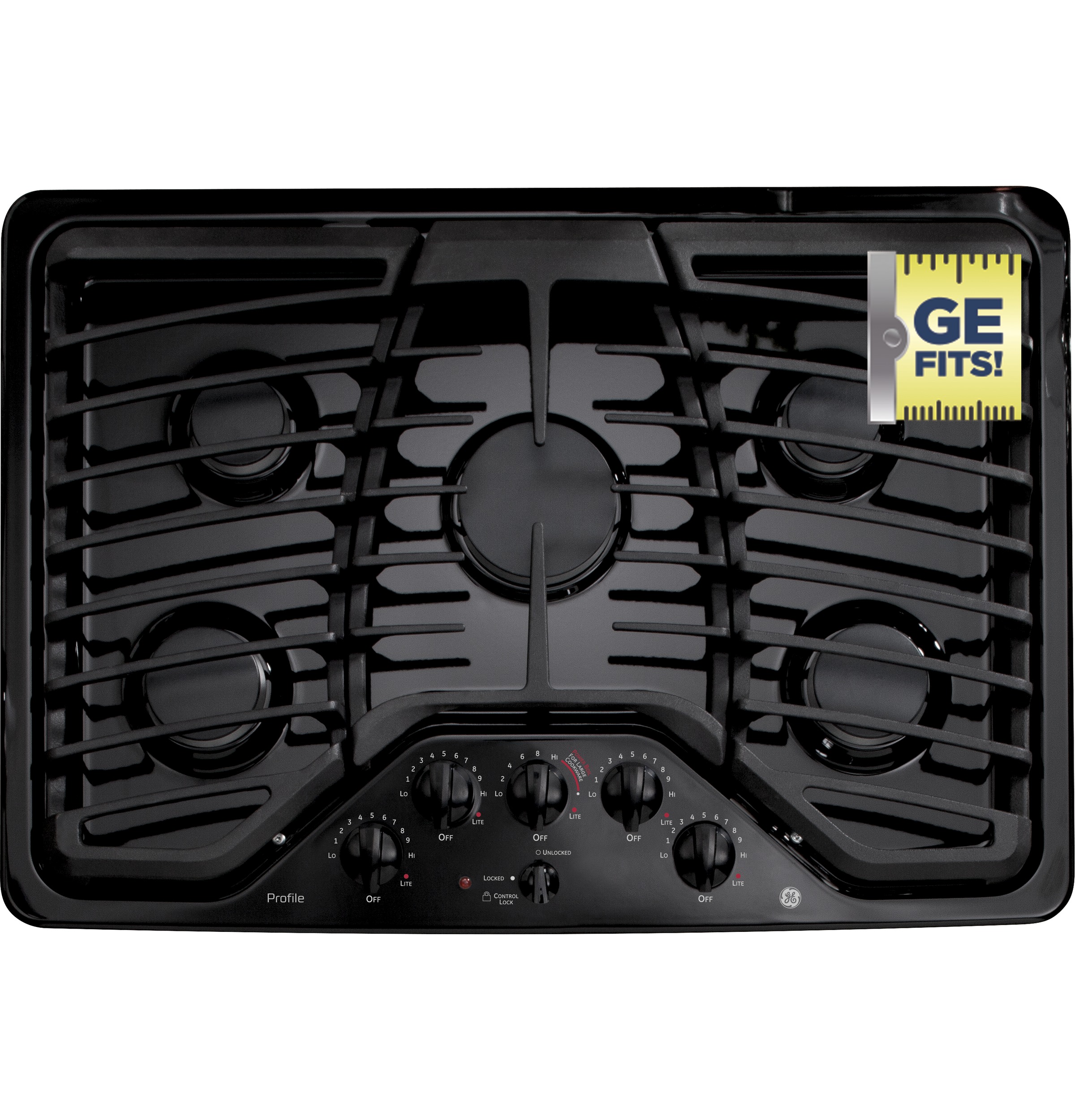 Series 30" Built-In Gas Cooktop PGP953DETBB