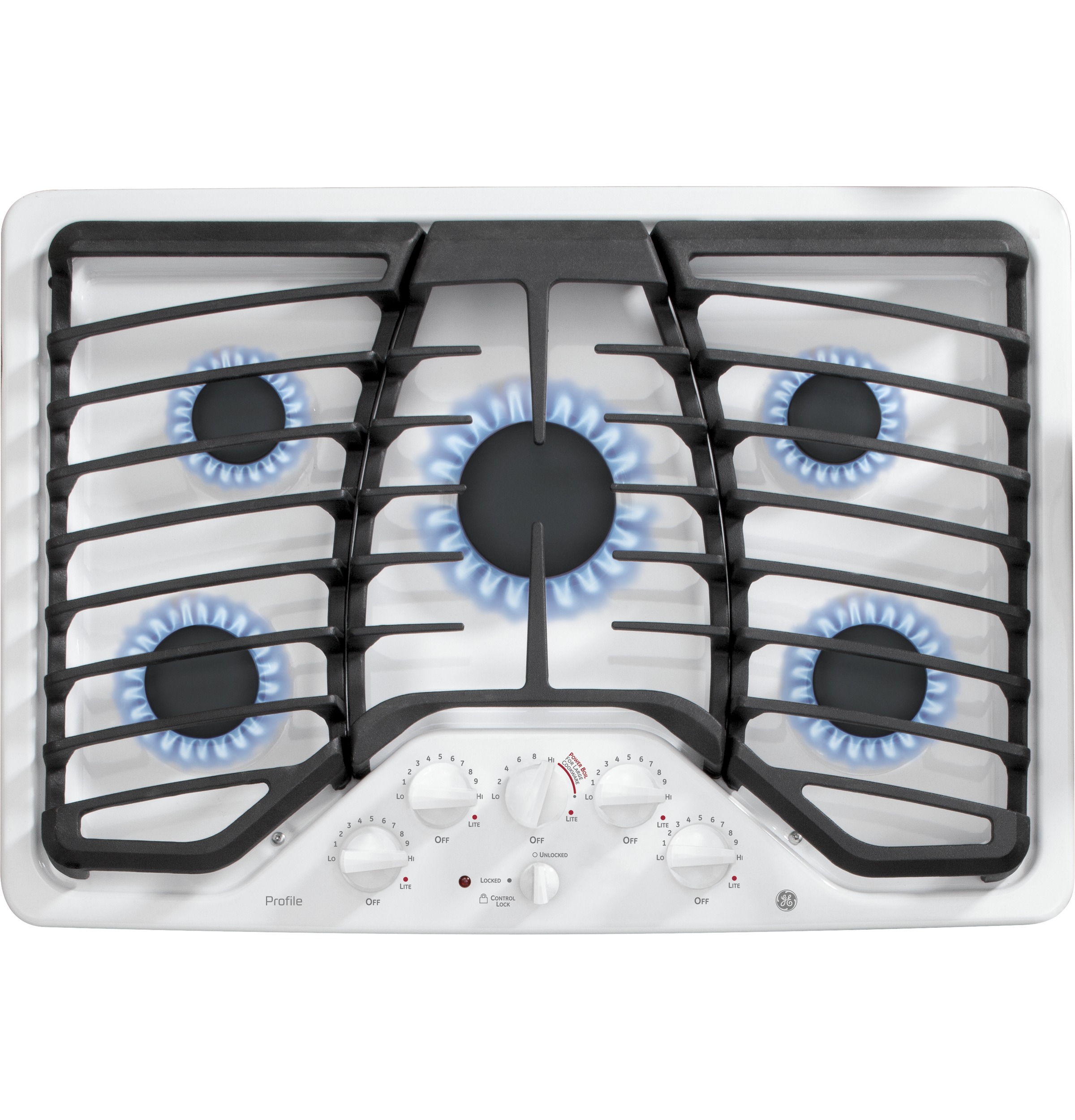 Series 30" Built-In Gas Cooktop PGP953DETWW